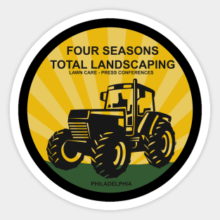 Four Seasons Total Landscaping Sticker